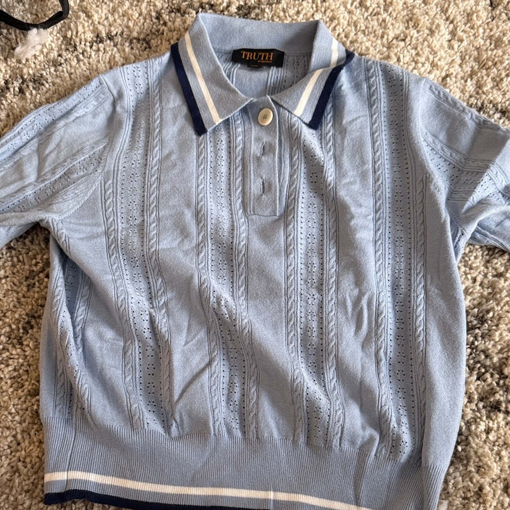 Truth Women’s Blue Polo Shirt
